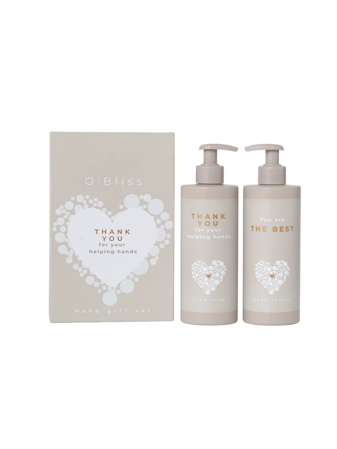Hand giftset - Thank you & the best