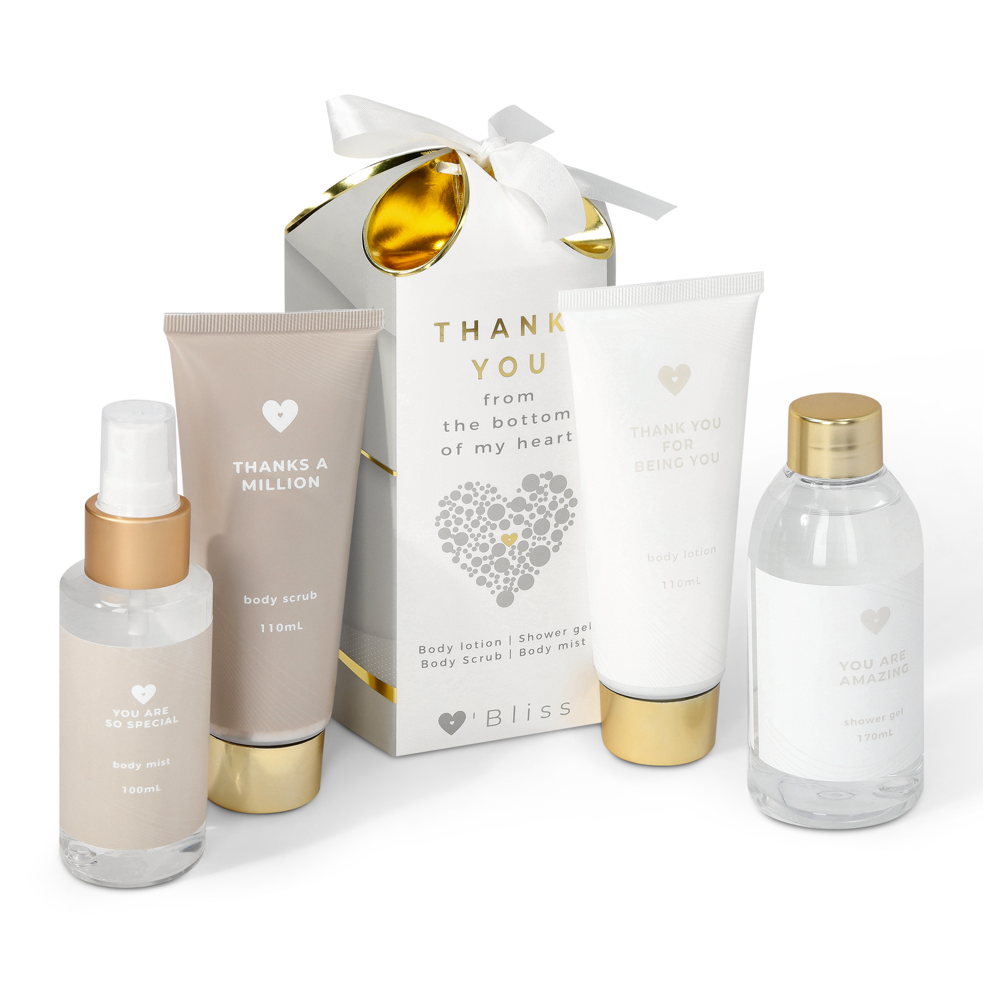 Spa giftset - Thank you from the bottom of my heart