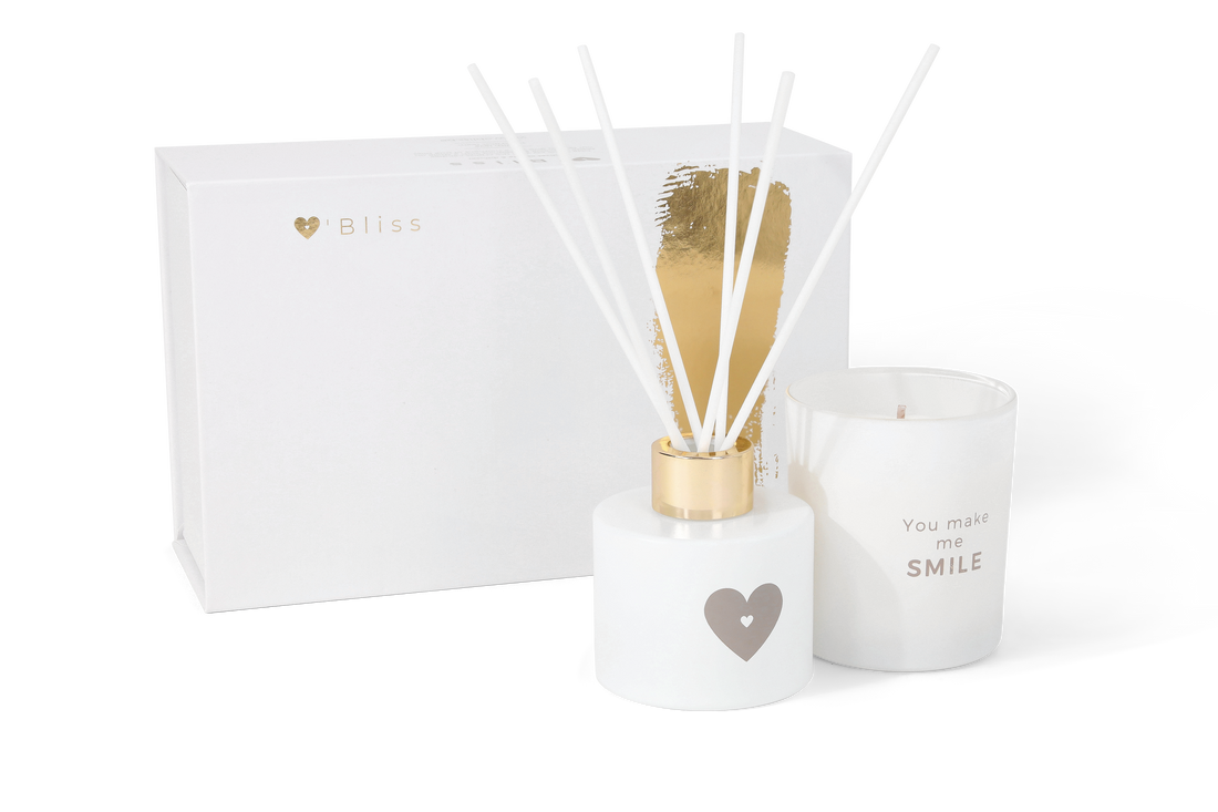 Candle & diffuser giftset - Smile