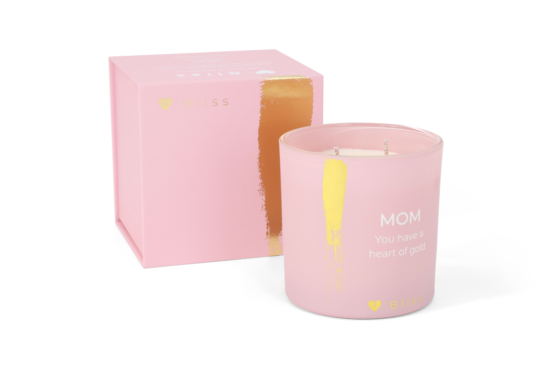 Candle XL - Mom heart of gold