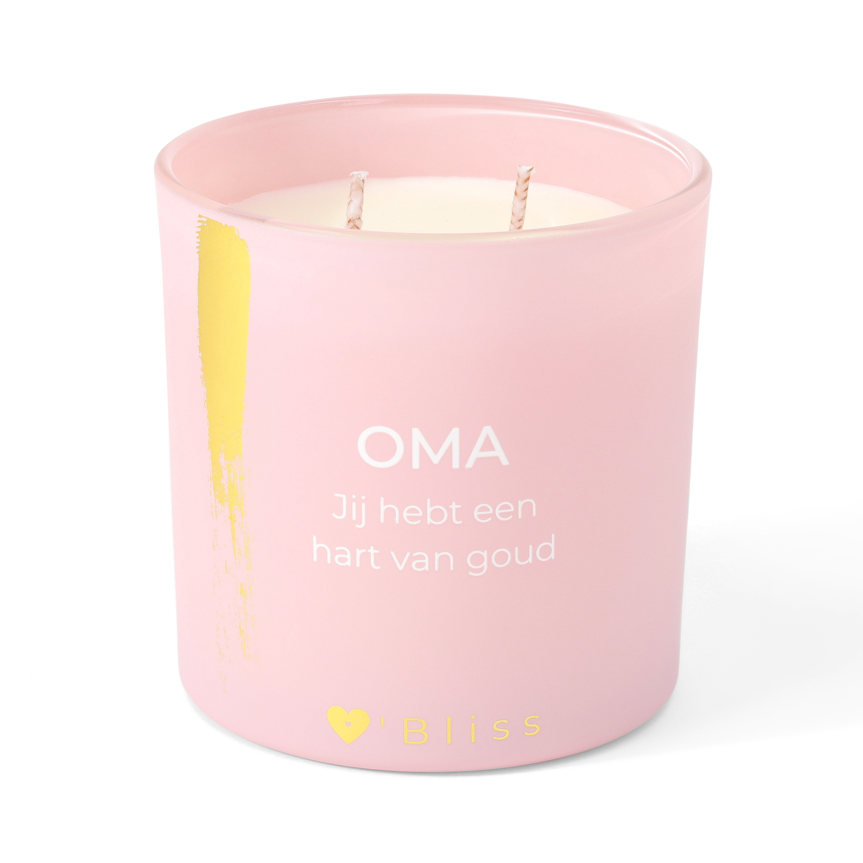 Candle XL - Oma hart van goud