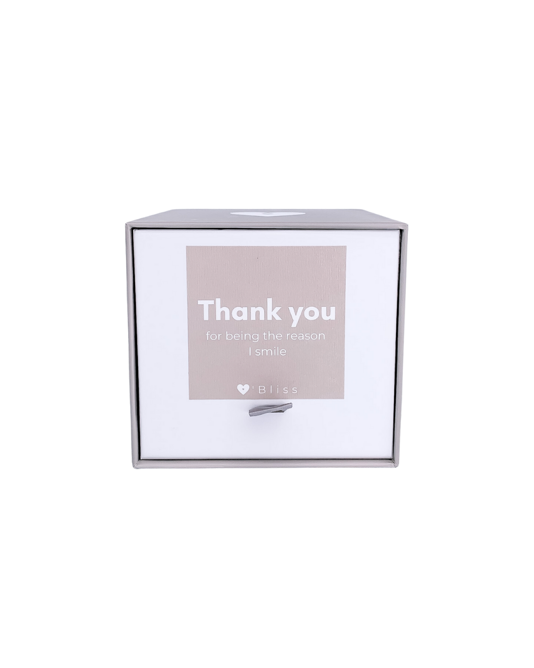 Thank you - smile kaars