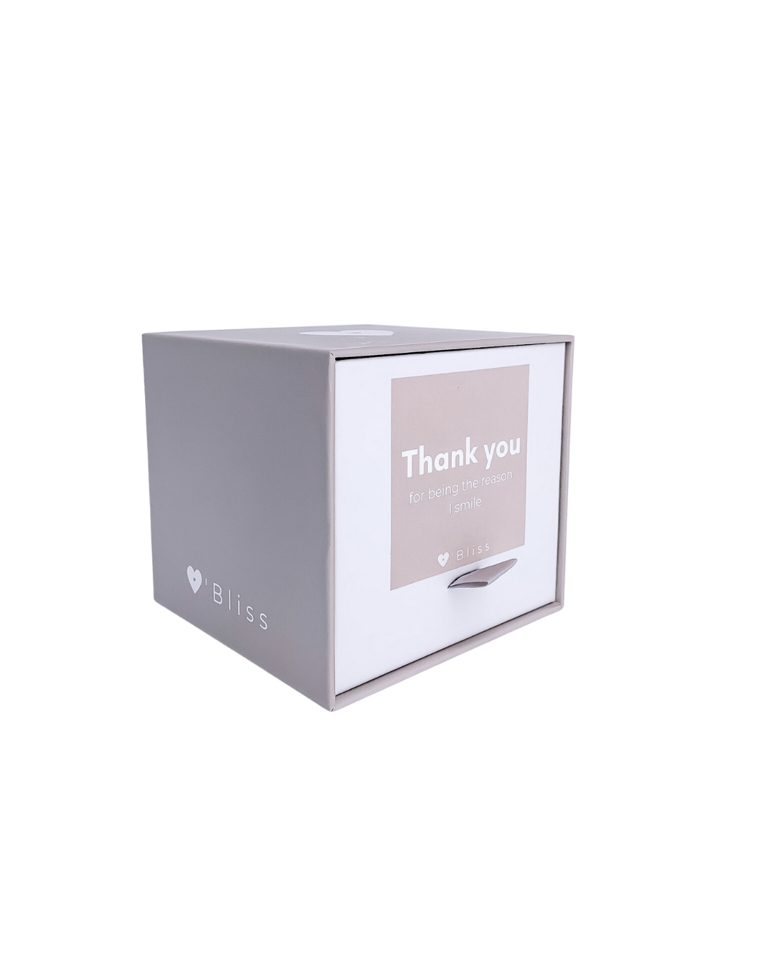 Thank you - smile kaars