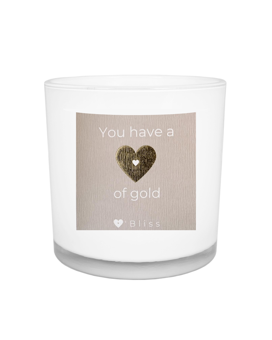 Heart of gold kaars
