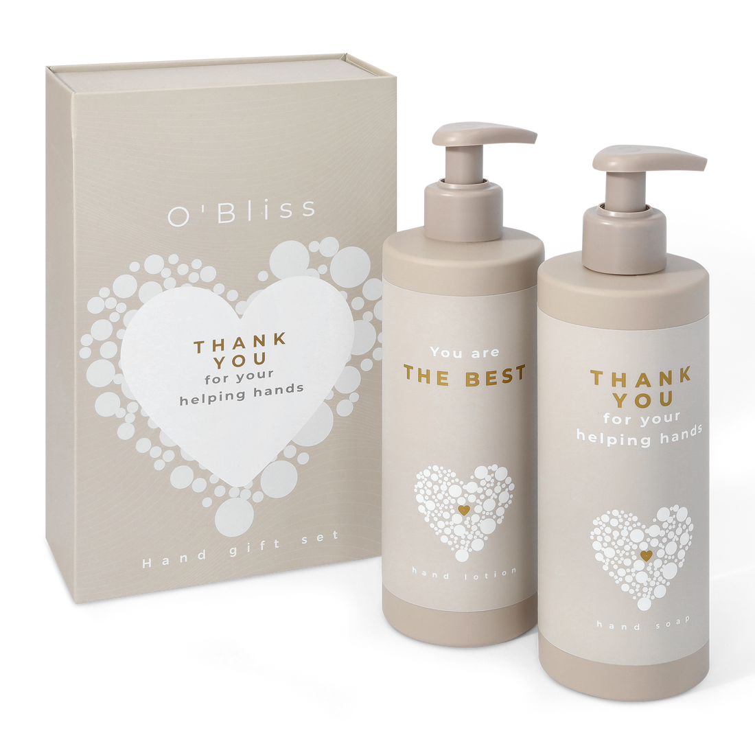 Hand giftset - Thank you &amp; the best