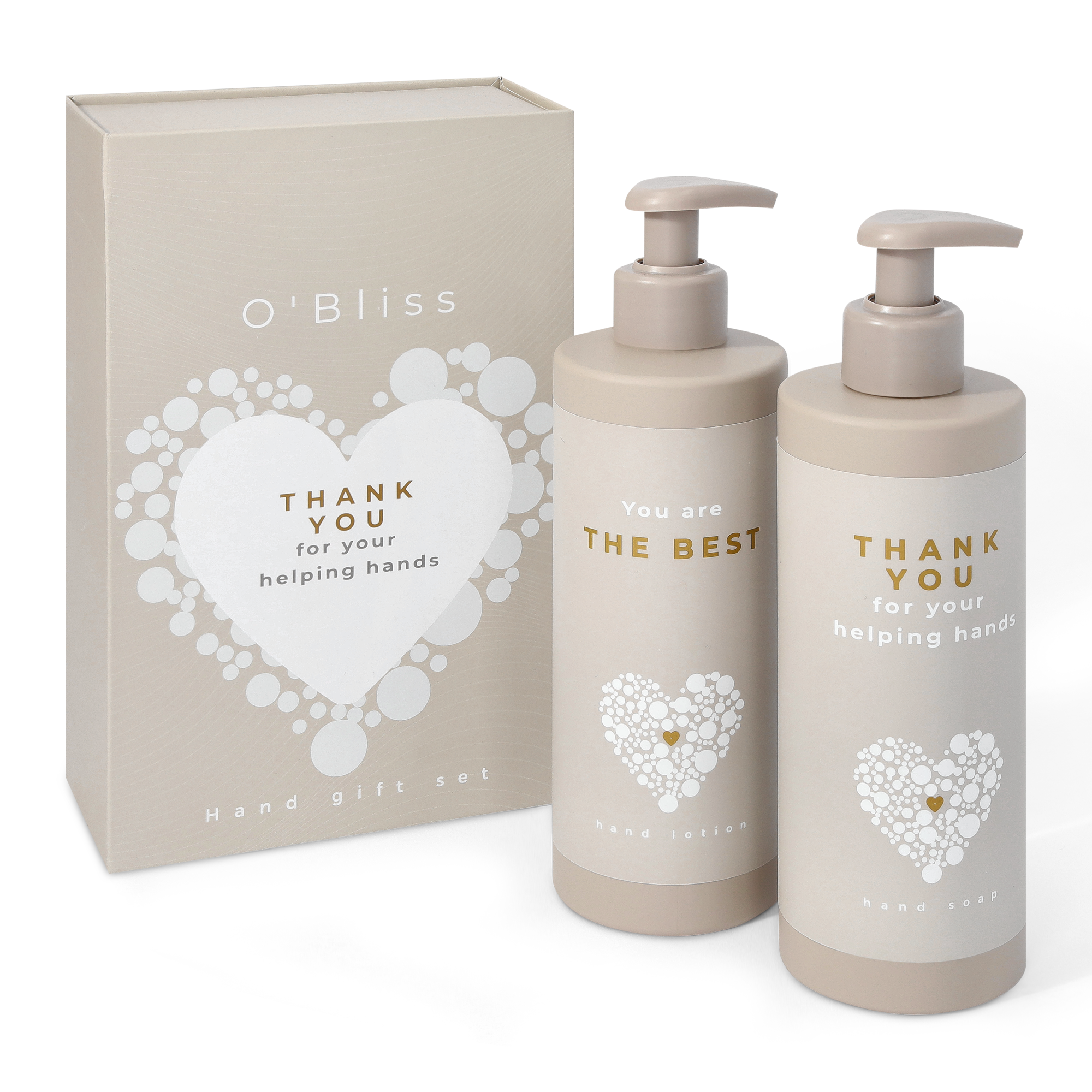 Hand giftset - Thank you &amp; the best