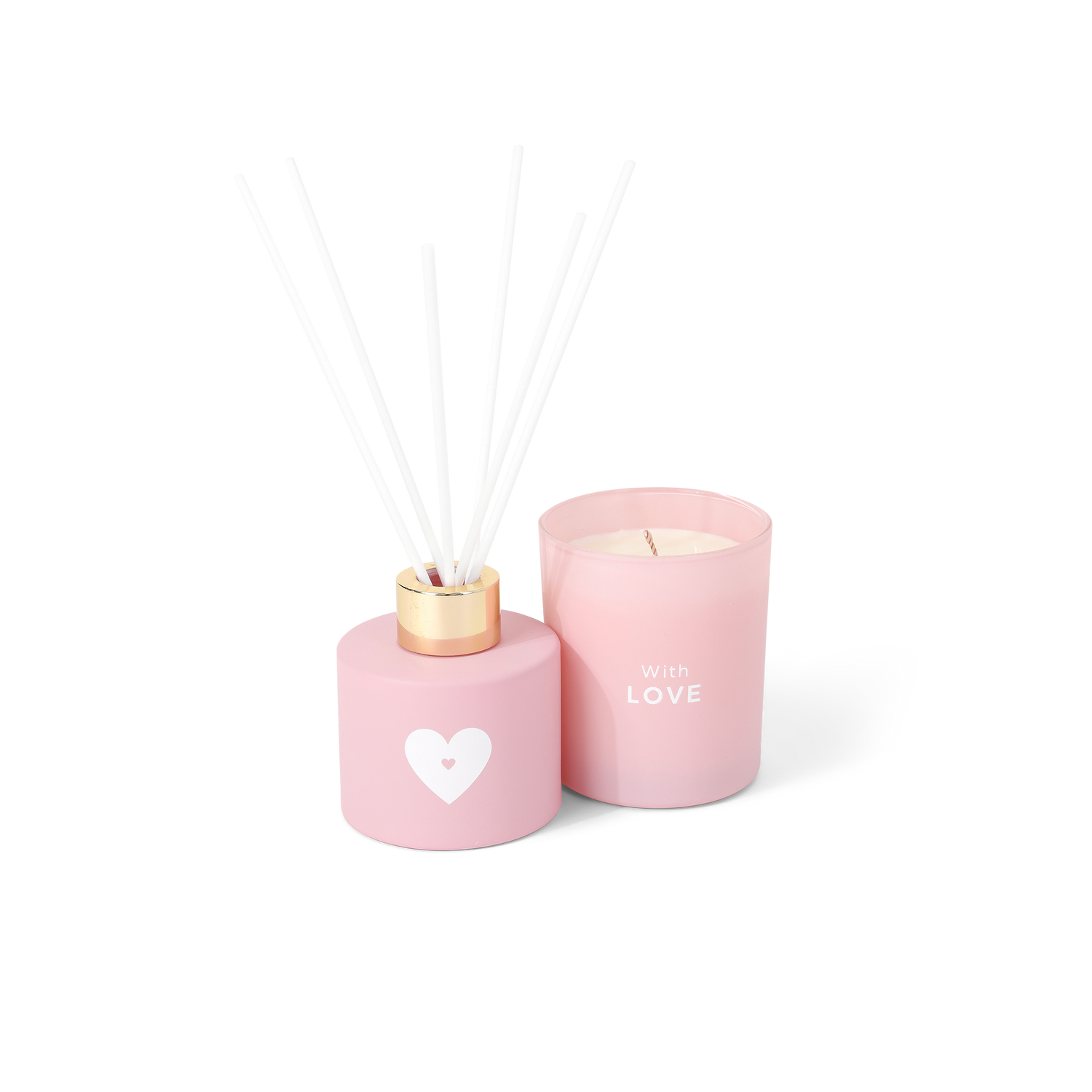 Candle &amp; diffuser giftset - With love