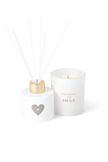 Candle &amp; diffuser giftset - Smile