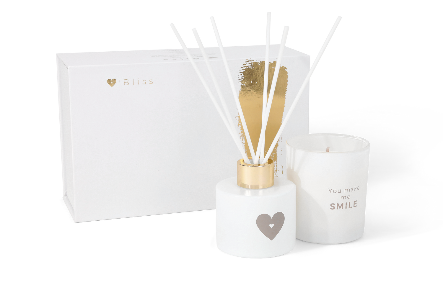 Candle &amp; diffuser giftset - Smile