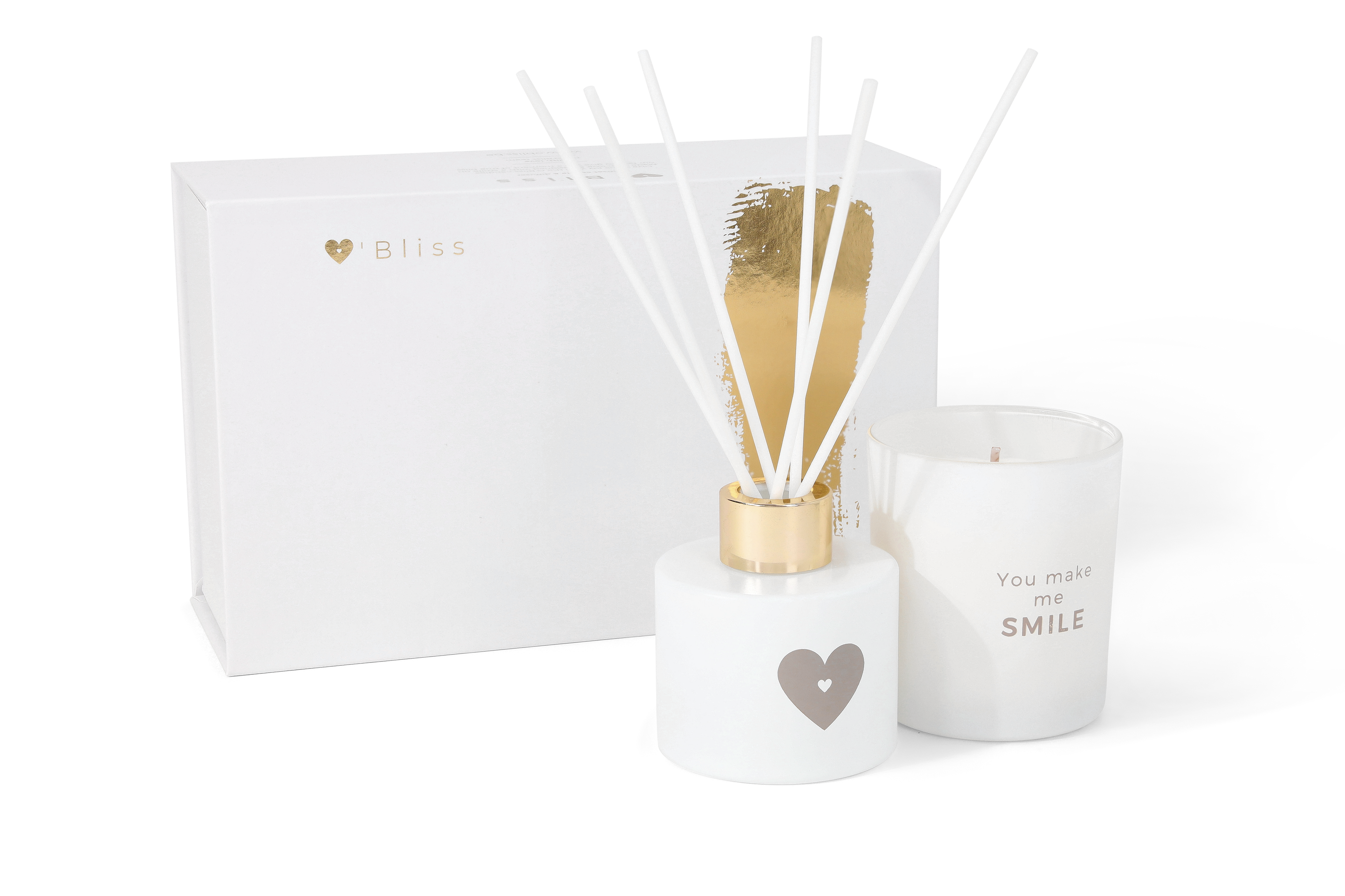 Candle &amp; diffuser giftset - Smile