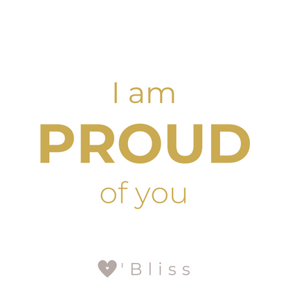 Proud of you kaars