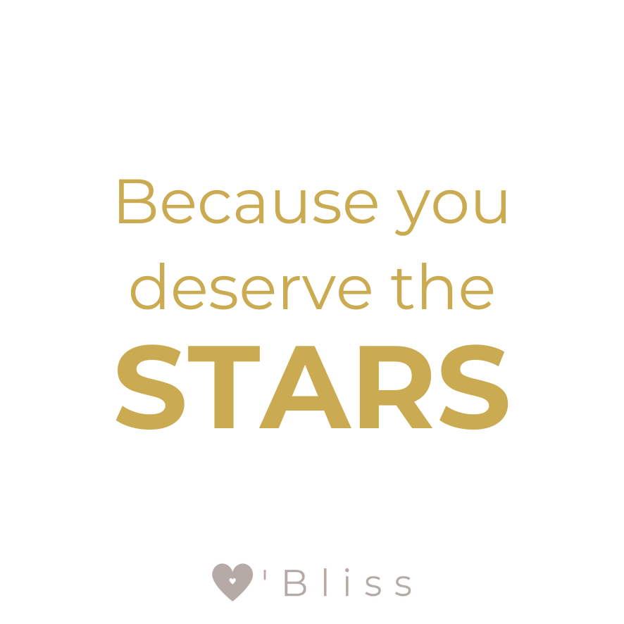 Deserve the stars kaars