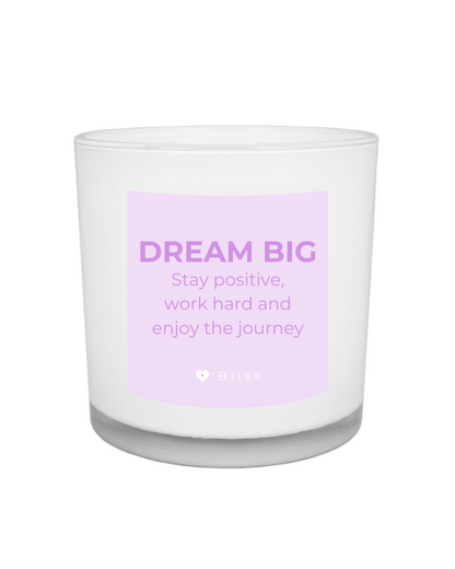 Dream big kaars