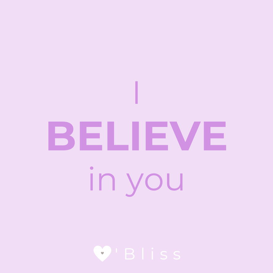 Believe in you kaars