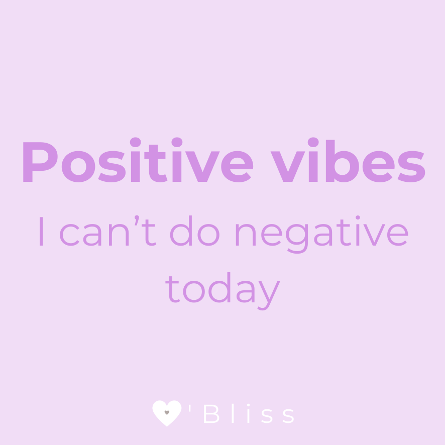 Positive vibes kaars