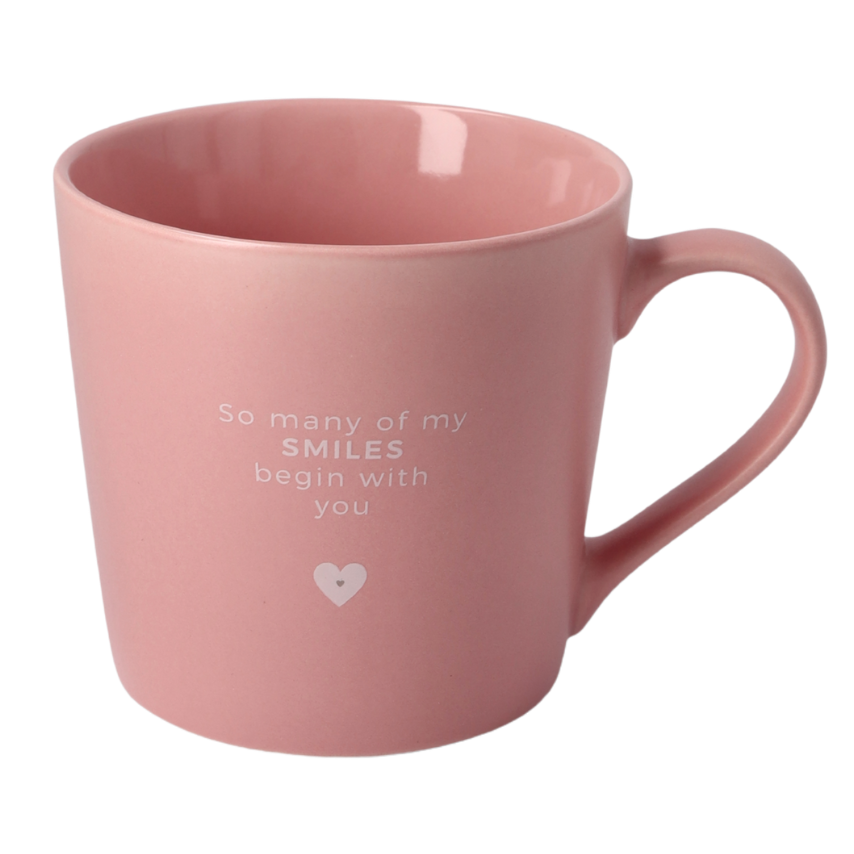 Mug - Smiles begin with you