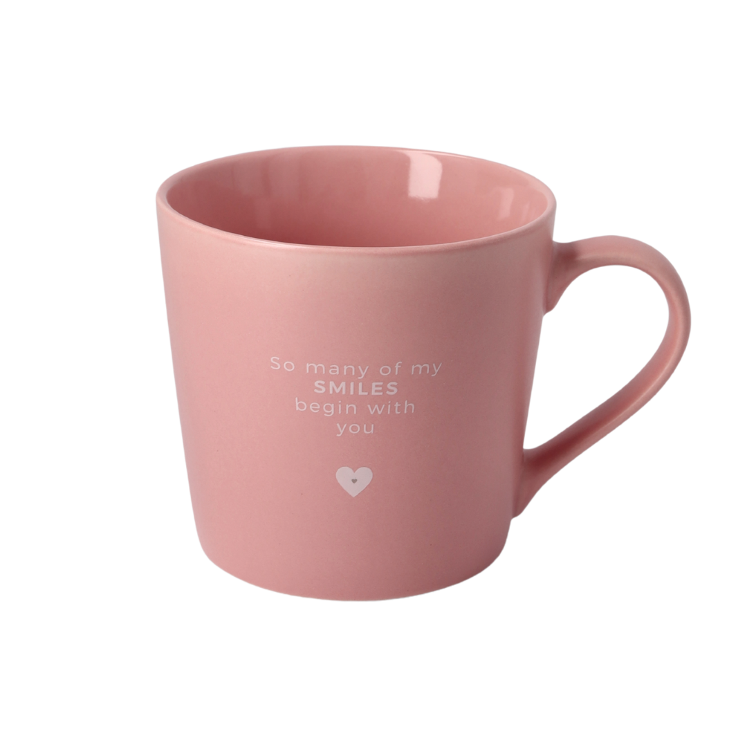 Mug - Smiles begin with you