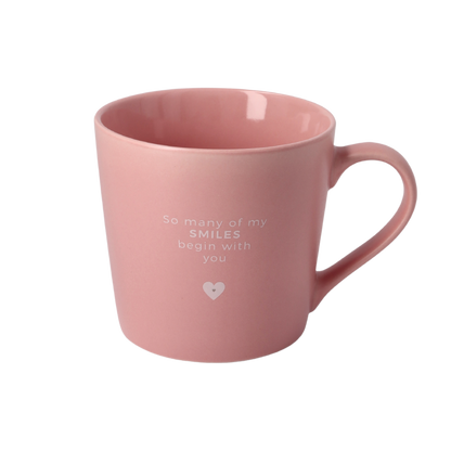 Mug - Smiles begin with you