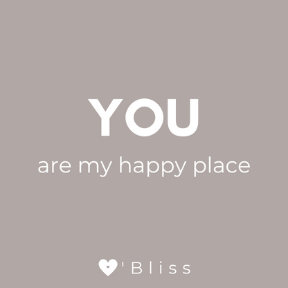 Happy place kaars