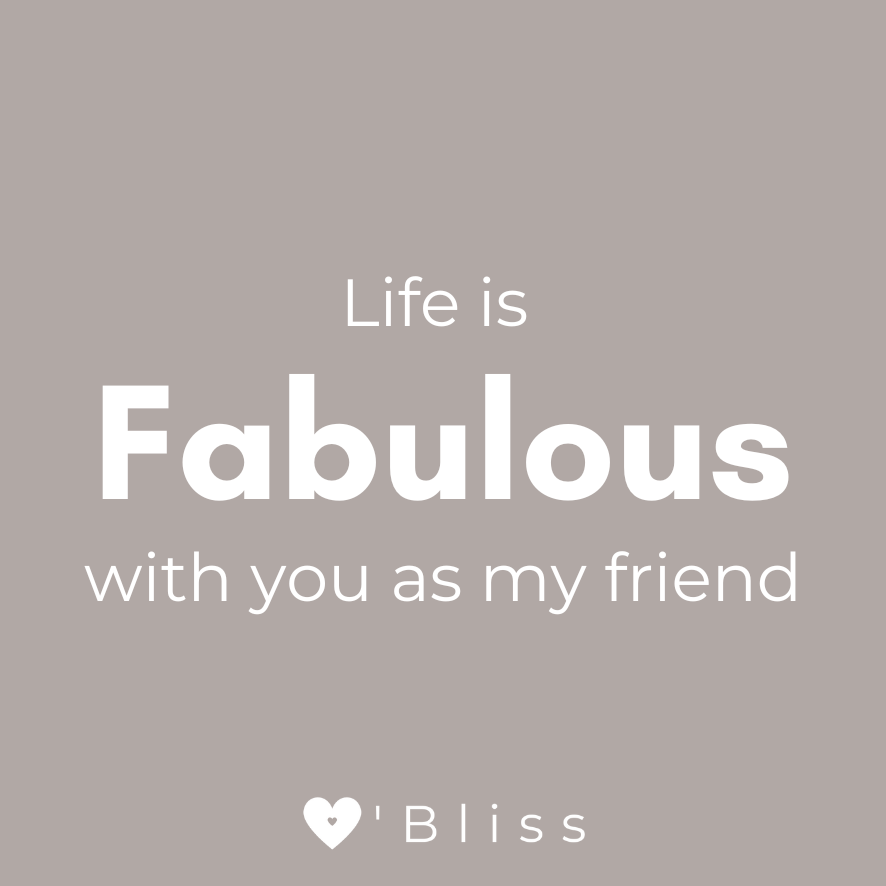Fabulous friend kaars