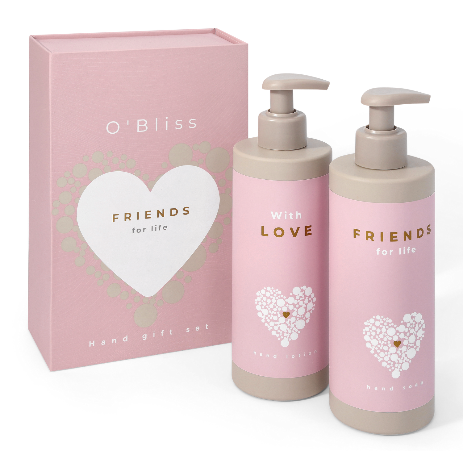 Hand giftset - Friends &amp; with love