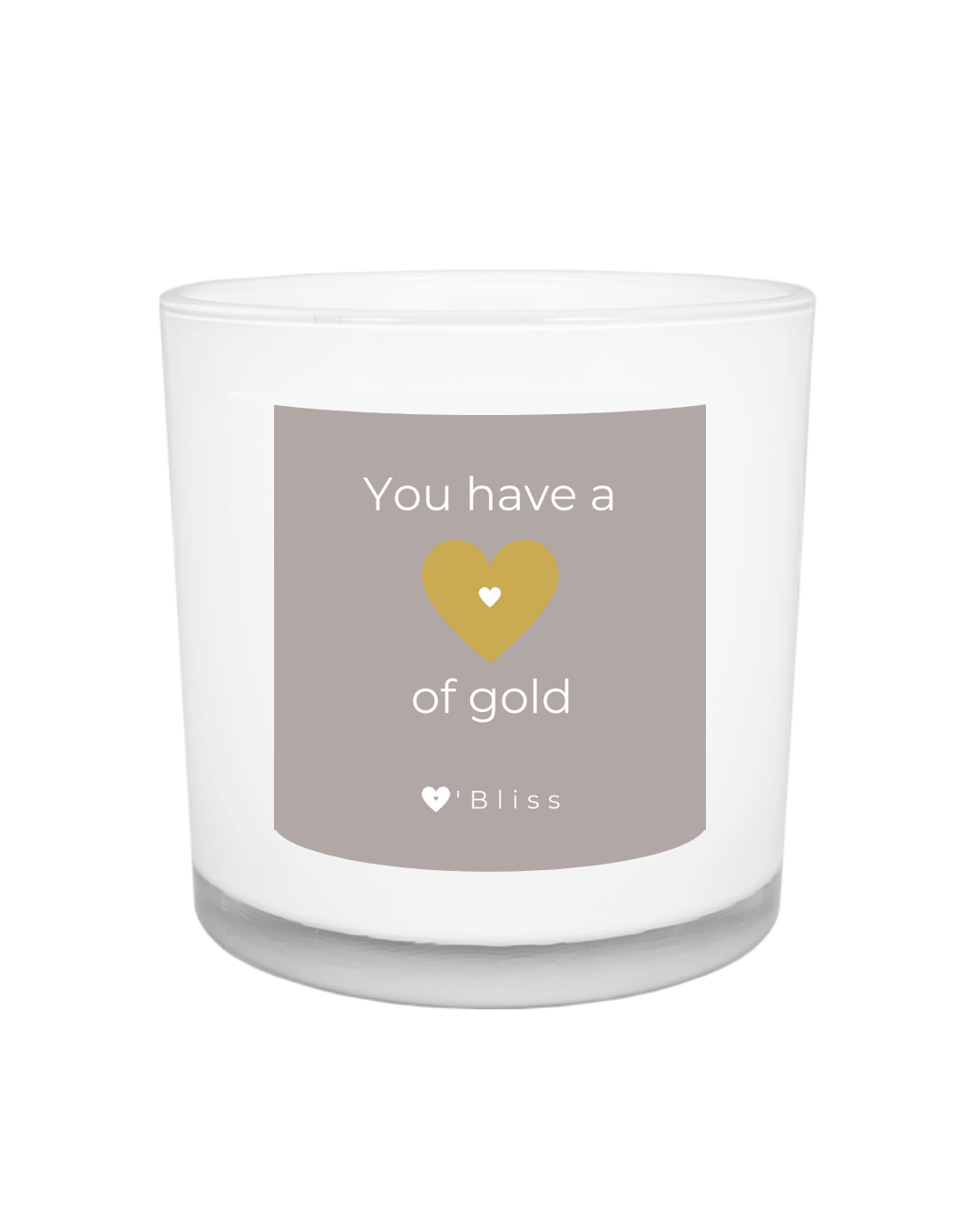 Heart of gold kaars